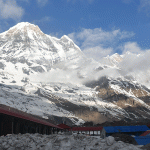 wonderful view of annapurna