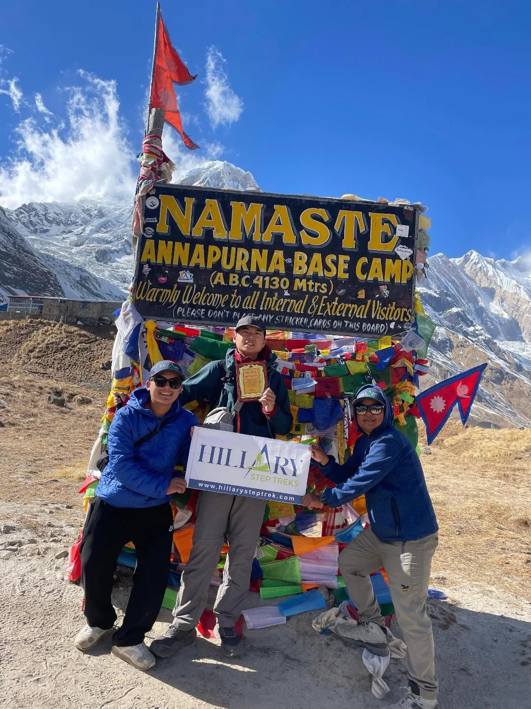 Amazing Trek with Dawa and Bishal!