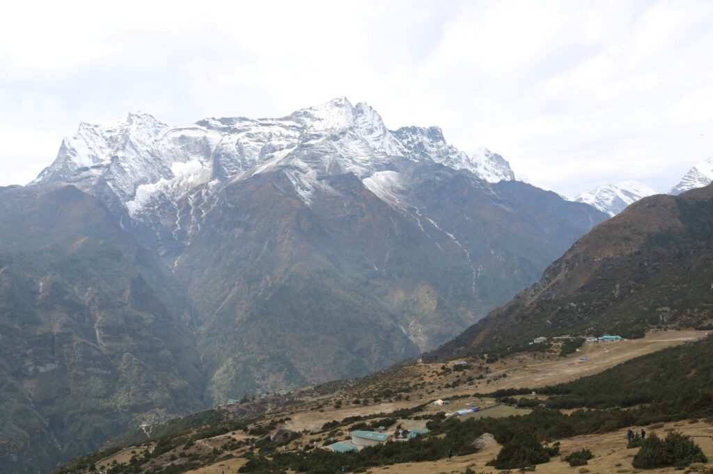 View from Syangboche Airport