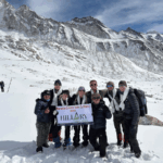 Larkyala Pass at manaslu region