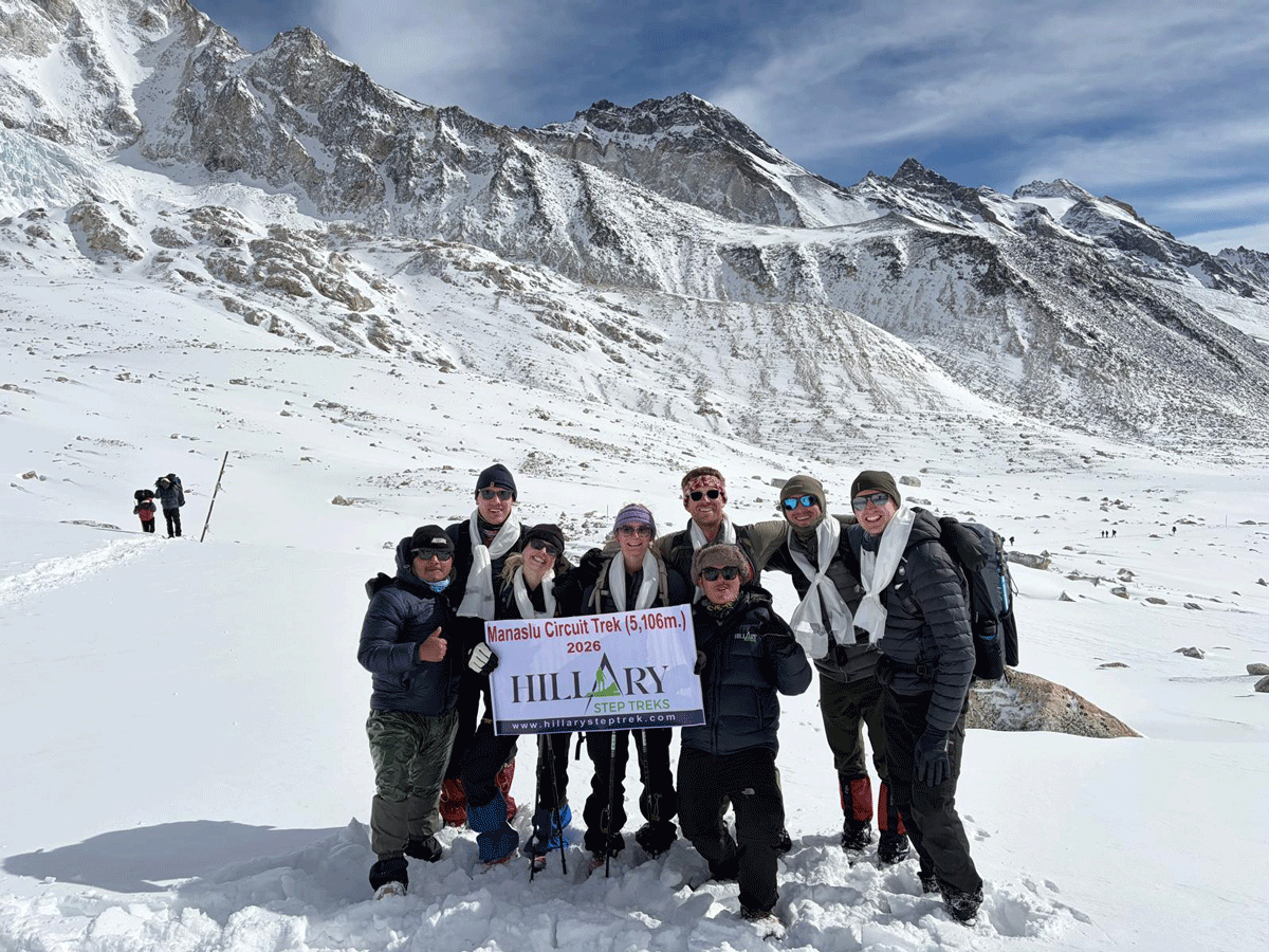 Larkyala Pass at manaslu region